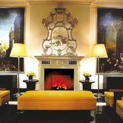 Luxury Hotel Fireplace Design Inspiration
