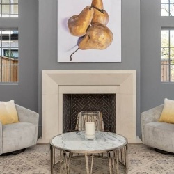Marble Fireplace Design in New York City