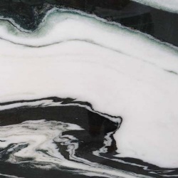Marble Panda White for Fireplace Mantel Production