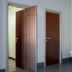 Metal Door Frame Interior Wood Door