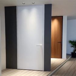 Modern Interior Wood Door with Slim Casing