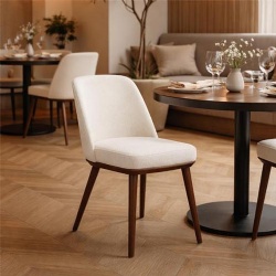 Modern Upholstered Dining Chair for Hotel Restaurant