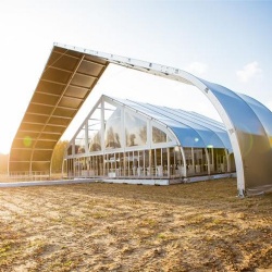 Modular banquet hall structures