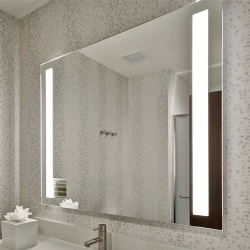 Morden rectangular bathroom LED mirror