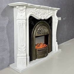 Piemonte Marble Fireplace Mantel