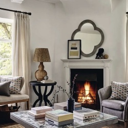 Regency marble fireplace mantel