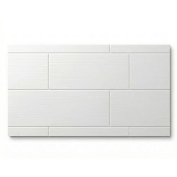 Textured Brick 6 x 24 Cultured Marble Shower Panel