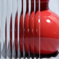 Textured Moru Design Tempered Patterned Glass for Decorative