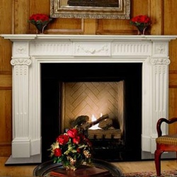 The Federal Style English Marble Mantel Robert Adam Style