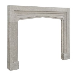 Tudor fireplace mantel design