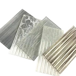 Wired Tempered Glass Art Wired Glass Office Building, Hotel, Shopping Mall, Decorative Glass Processing Customization