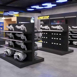 auto spare part shop design