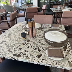 commercial terrazzo table top