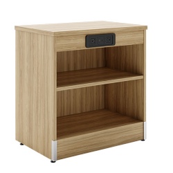 custom hotel nightstand with USB charging ports