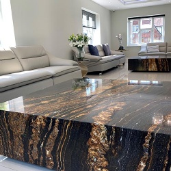 custom stone coffee table