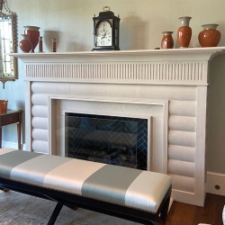 customized stone furnishings limestone fireplace mantel