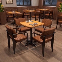 dining chair and table