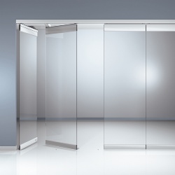 glass sliding and stacking partition wall