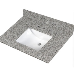 gray granite vanity tops for hotels