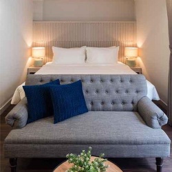 hotel loveseat sofa
