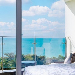 laminated glass railing