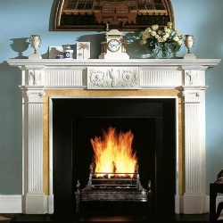 marble Georgian fireplace a wonderful indoor decoration