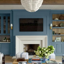 marble fireplace mantel for room transformation