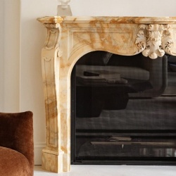 marble fireplace mantel made in china