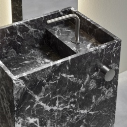 marble lavatory basin