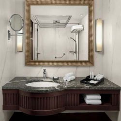 new build hotel bathroom vanities