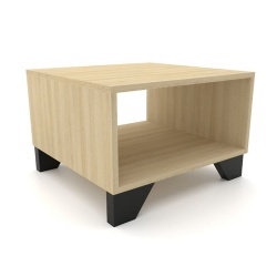office table with open storage