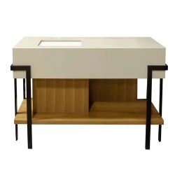 quartz top bathroom vanity base