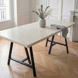 recycled terrazzo furniture top