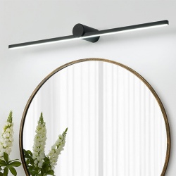 sleek and simple design bathroom vanity lighting fixture