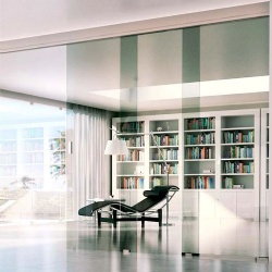 telescopic sliding door system