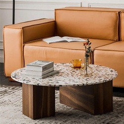 terrazzo furniture surface