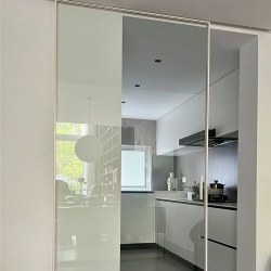 ultra clear glass panel for interior sliding door