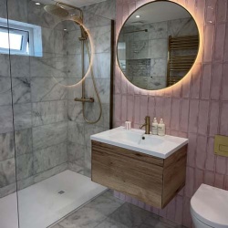 wall mounted vanity with integrated sink custom